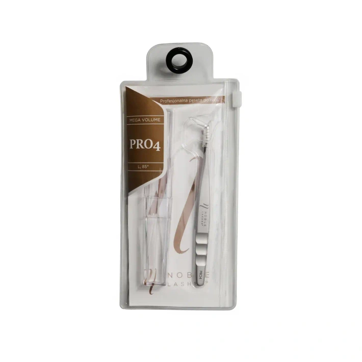 Pęseta do rzęs Noble Volume PRO 4 - L, 85°