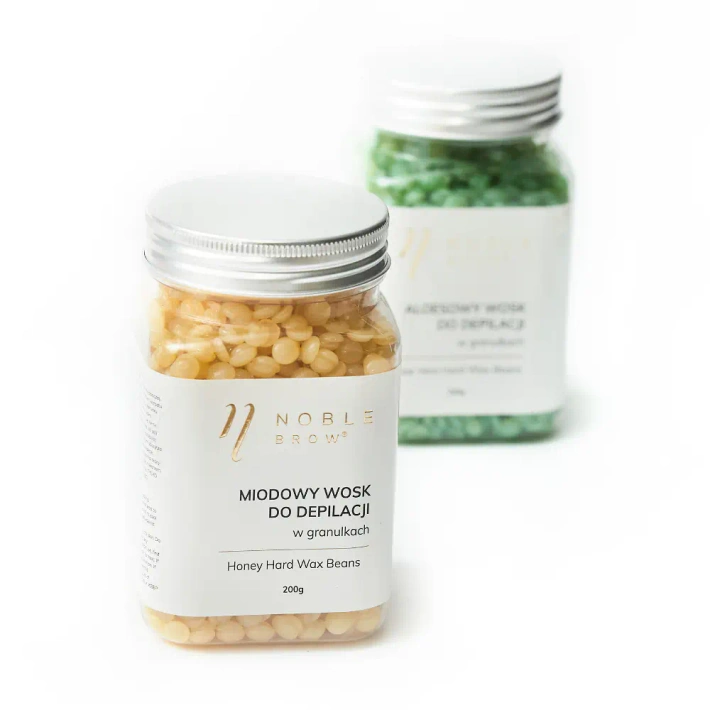 Wosk twardy do depilacji - Miodowy 200g
