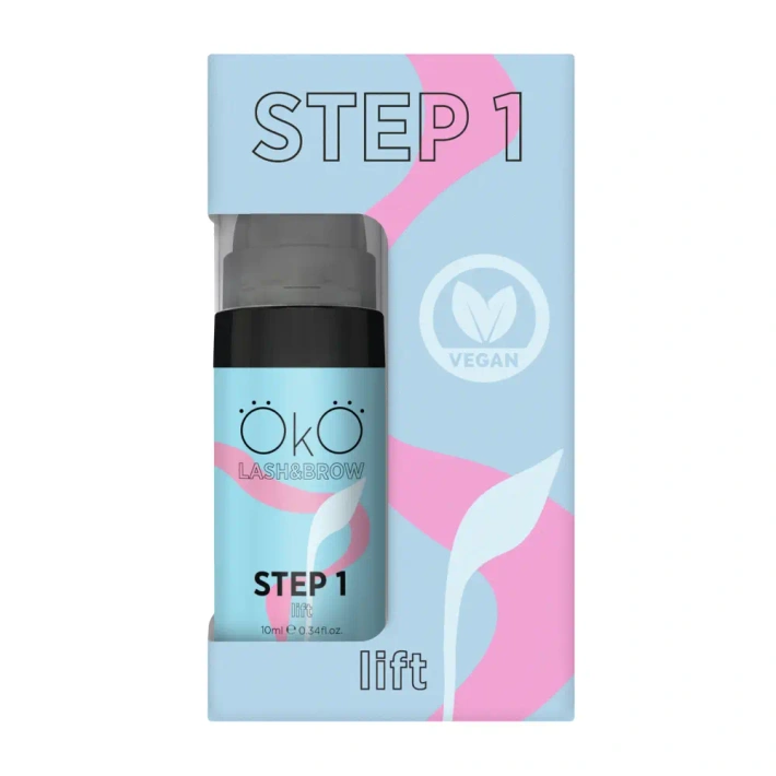 Preparat do laminowania rzęs i brwi STEP 1 LIFT, 10 ml OKO