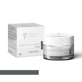 Henna pudrowa do brwi Noble Brow - Grey