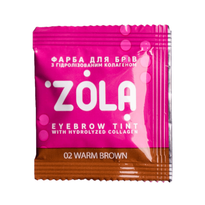 Farbka do brwi w saszetce ZOLA - 03 BROWN